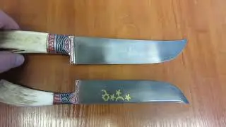 2000 руб/Классический Пчак!  Популярная модель! Отличный рез! Рукоять кость рог сайгака! Сталь ШХ15!