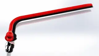 How to Design a 3D Tire Iron in SolidWorks