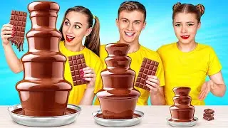 Большая, Средняя и Маленькая еда | Челлендж от Olala