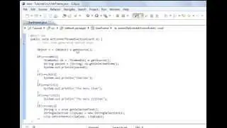 Java programming Lesson 85 GUI : Cut Systems Clipboard