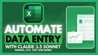 How To Automate Data Entry Using AI (Images, CSV, Text, etc) - Claude 3.5 Sonnet!