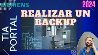 Como realizar un backup de un PLC con Tia Portal, Fácil y rápido