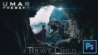A Brave Child _ Movie Poster _ Photoshop CC 2019