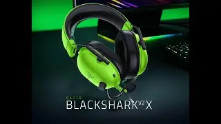 UNBOXING RAZER BLACKSHARK V2X GREEN EDITION