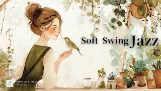 Quiet Morning Cafe Jazz ☕ Relaxing 1940s Home Café Playlist | Cozy Garden Morning