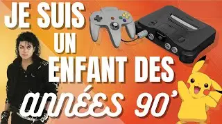 JE SUIS UN ENFANT DES ANNÉES 90' #années90 #enfance #jeuxvideos #pokémon
