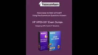 Exclusive Offer Get 20% Discount On HP HPE0-S57 Dumps [2022]