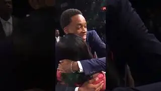 The MOMENT WEMBY teammate BILAL COULIBALY goes 7TH in the NBA DRAFT! 🇫🇷