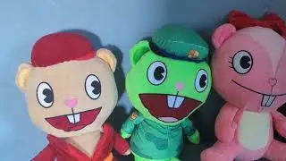 Happy Tree Friends Giggles and Flippy Double Plush Review