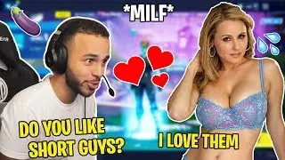 Hamlinz Flirts With This Fan's *HORNY* Mom!! (SEXY)