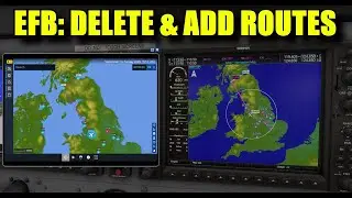 FS2024: How To Delete A Flight Plan In The EFB & Create A New One (& In The G1000)