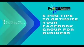 5 Pro tips to optimize your Facebook Group for Business 2/2 (2021)