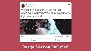 After Effects Template - Facebook Post