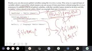 PHP Functions