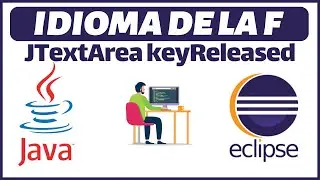 ✅ Ejercicio guiado Idioma de la F con JTextArea y evento KeyReleased