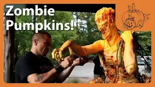 Master Pumpkin Carver Brings Ghoulish Zombies To Life