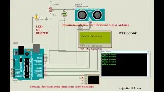 ultrasonic sensor arduino| how to add arduino library for proteus | ultrasonic sensor arduino