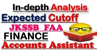 JKSSB FAA CUTOFF| indepth Analysis