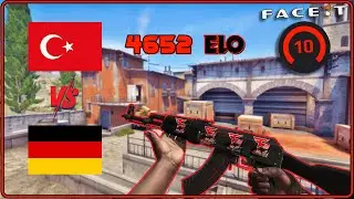CS:GO: Breathtaking Fight Between Turks and Germans! - Faceit 4652 Elo, - [de_inferno]