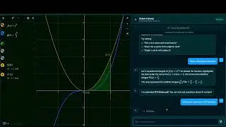 AI Math Tutor That Visualizes Equations LIVE + Chat & PDF Magic!