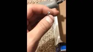 Removing triangle screws