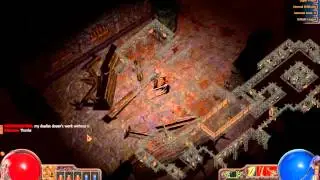 Path of Exile Beta Gameplay (Marauder) - Killing Brutus
