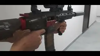 Автомат с гильзами.