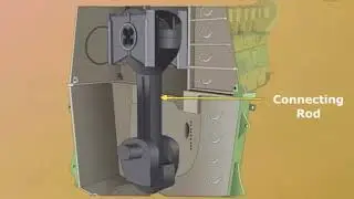 assembly of a two stroke diesel