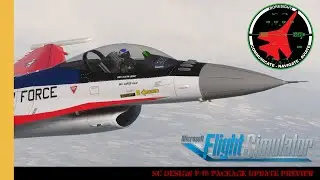 SC Design F-16 Package Update Preview | Microsoft Flight Simulator