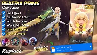 TERBARU !! | Script Skin Beatrix Prime | No Password | Full Effect Voice - Patch Terbaru