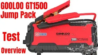 GOOLOO GT1500 Jump Pack Overview/Test