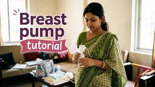 4k breastfeeding with me । Breast pump tutorial step by step । New mom guide 