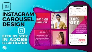 Design Instagram Carousel in Illustrator | Step by Step