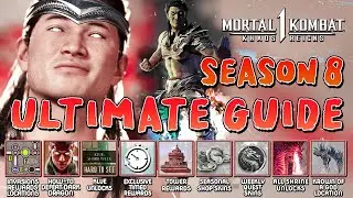 MK1 Season 8 Ultimate Guide: All Rewards Locations, Skins, Invasions, Klues, Towers, Shrine & More