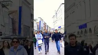 Flensburg Most Busiest Street 🇩🇪 #germany #subscribe 👍