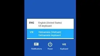 How to change the keyboard input language to local language in Windows 8