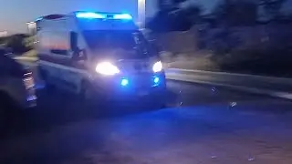 [SPECIALE VITERBO] Passaggio X3 ambulanza Croce amica in emergenza + foto varie