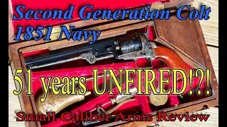 Unfired Second Generation 1851 Colt - To shoot or not to shoot?