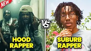 RAPPERS FROM THE HOOD vs RAPPERS FROM THE SUBURBS 🔥