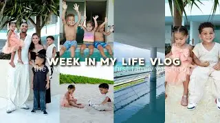 Week in my life as a 25 year old mommy of 3♡ The twins turn 2!! Our first family vacation!