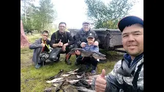 И снова эта замечательная р.Вынгапур балует нас рыбкой, вкусный плов и замечательная компания.