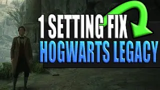 FIX Hogwarts Legacy Crashing With 1 Setting! PC