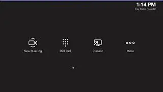 Signing into the Desktop of a Microsoft Teams Room System