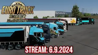 EURO TRUCK SIMULATOR 2 TMP KONVOJ - FEATURED ZONE: THE ALPS | 6.9.2024