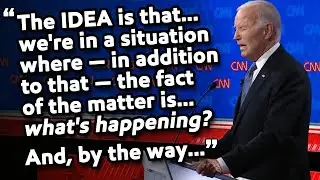 SUPERCUT: BIDEN'S DEBATE PERFORMANCE
