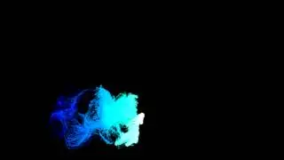Made a little animation which looks like ink which dances to the beat of a song
