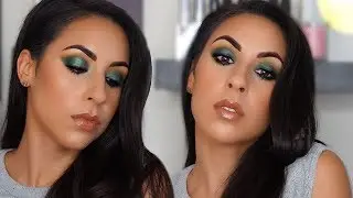 Emerald Green Sultry Look l Morphe X Jaclyn Hill Vault & Brushes
