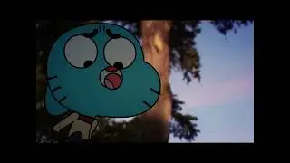 Gumball Rippes his pants