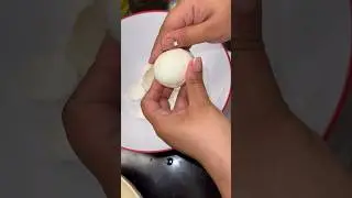 Peeling eggs @waheeda shakil