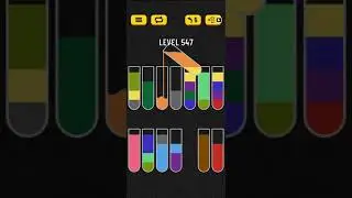 Water sort puzzle level 547